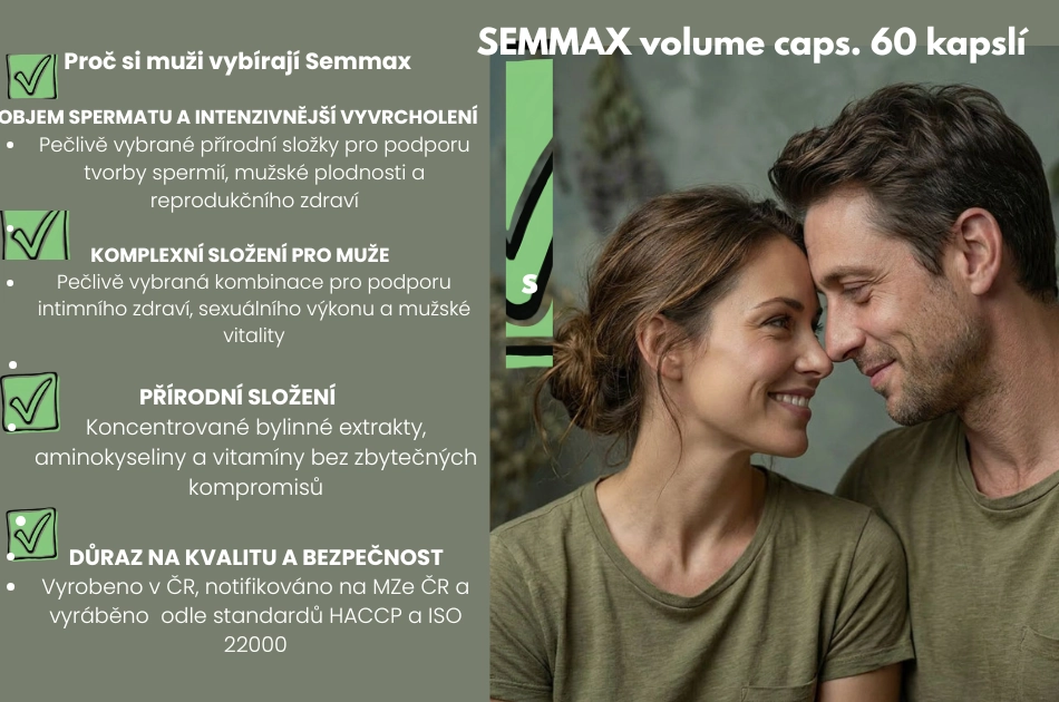 Proč si muži vybírají Semmax