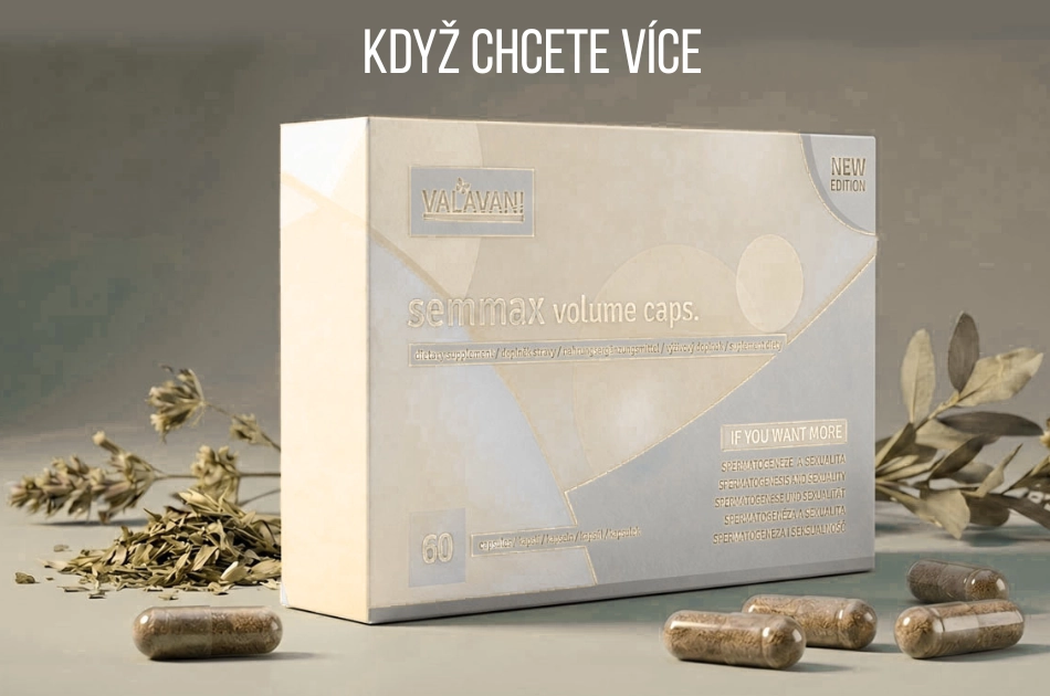 pro muže, kteří chtějí podpořit spermatogenezi, plodnost