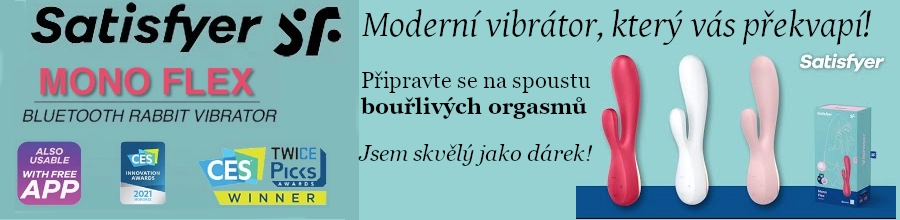 vibrátor satisfyer mono flex pink jako dárek