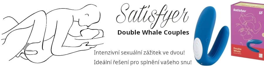 Satisfyer Double Whale Couples ideální vibrátor pro páry