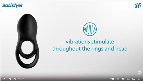 video Satisfyer Legendary Duo vibrační kroužek na penis