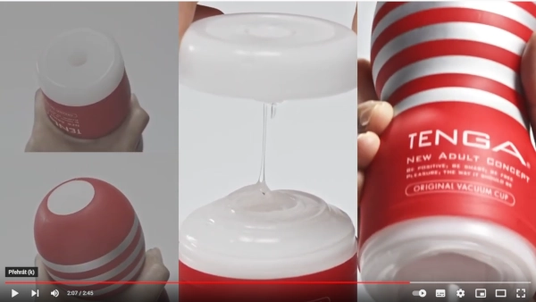 video Tenga Deep Throat Cool Cup