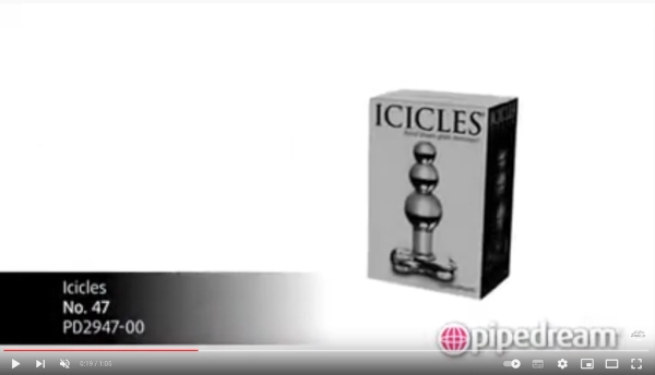 video dildo pipedream icicles no 47