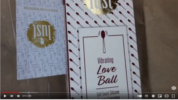 video vibrační vajíčko lust Love Ball pink