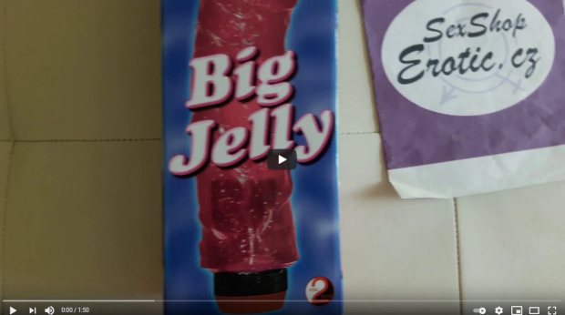 video většího vibrátoru Big Jelly You2Toys