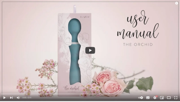 video vibrátor bloom the orchid wand