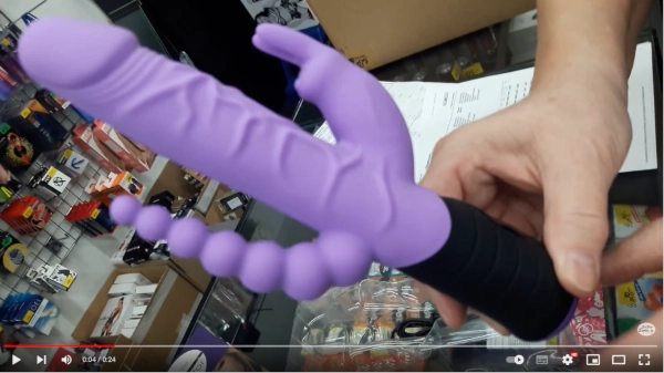 video vibrátor trojitý You2Toys Triple purple