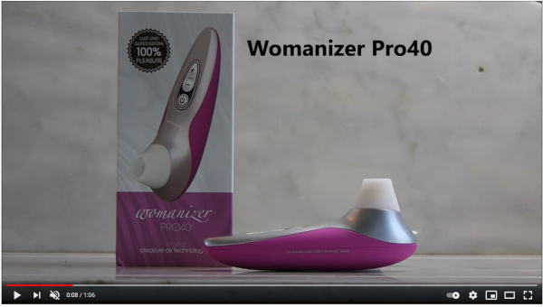 video Womanzer pro40 na Youtube
